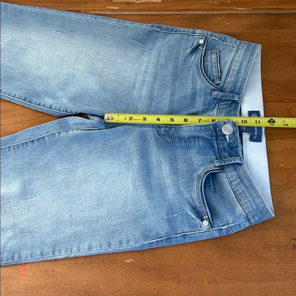 Democracy AbSolution Light Blue Skimmer Jeans Size 6 - Picture 4 of 10